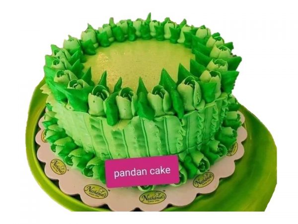 Pandan Cake 8inches by Nathaniel's