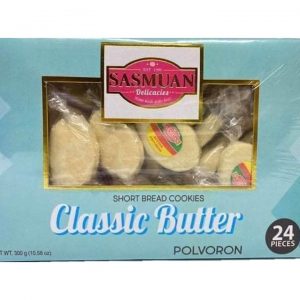 Sasmuan Classic Butter Polvorons 24s, 300g