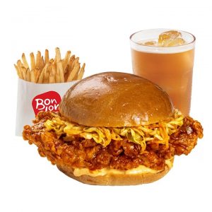 Spicy Deluxe Sandwich Meal by Bonchon