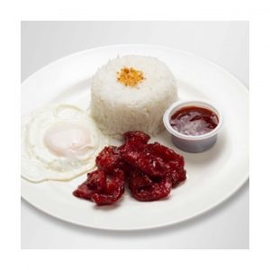 Tocino with Rice & Egg by Susie's