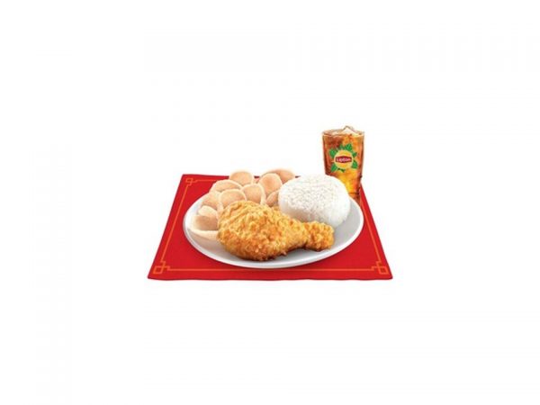 1pc. Chinese-Style Fried Chicken with Drink by Chowking