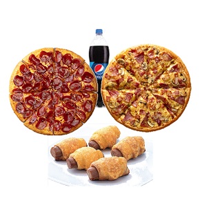 2+2 NEW PAN PIZZA COMBO by Pizza Hut