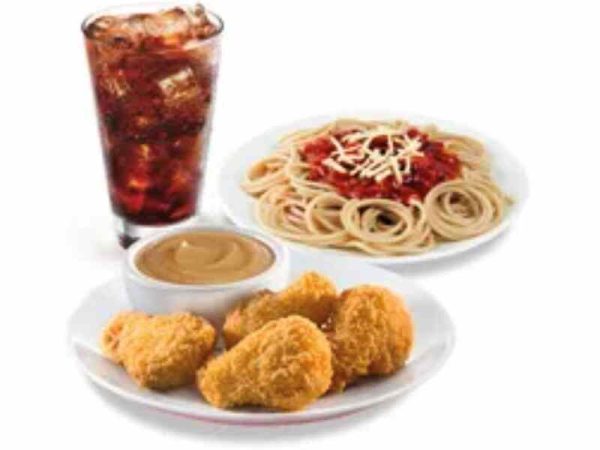 4-pcs Nuggets Meal with Spaghetti