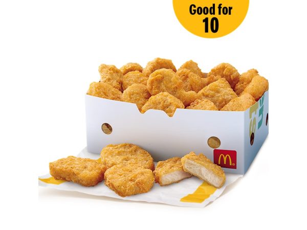 40-pc. Chicken McNuggets (Good for 10)