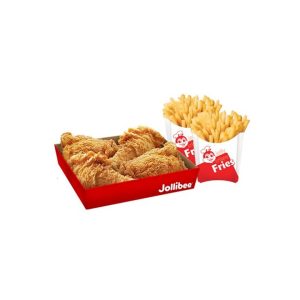 4pc Chickenjoy with 2 Large Fries