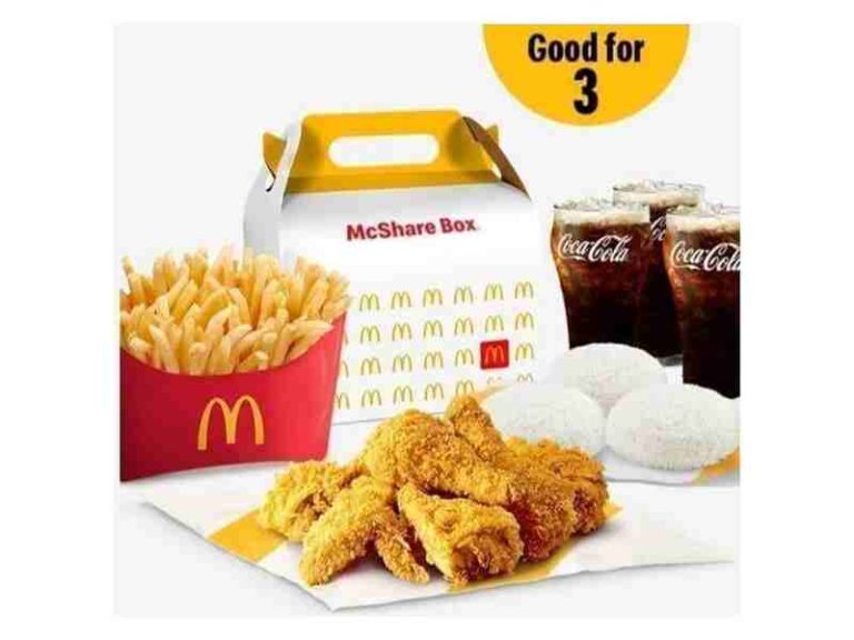 6pc. Chicken McDo McShare Bundle (Good for 3) PINOY CUPID GIFTS