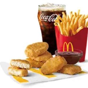 6-pc. Chicken McNuggets with Fries Meal