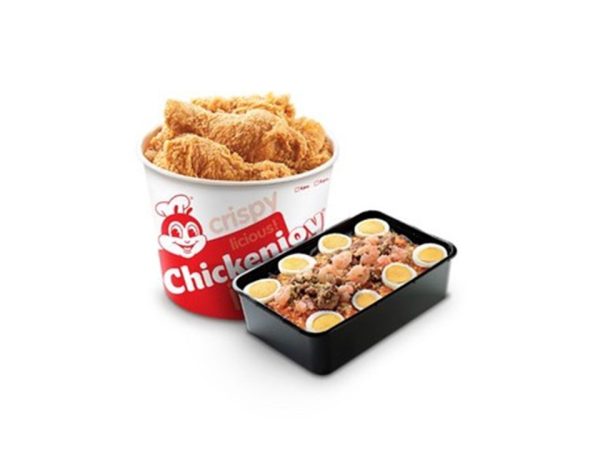 6pc Chickenjoy with Palabok Family Pan