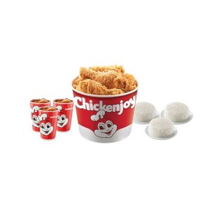6pc Chickenjoy with Rice & Drinks