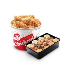 8pc Chickenjoy with Palabok Family Pan