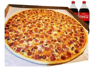 BIG GUYS 36 INCHES ALL MEAT PIZZA-