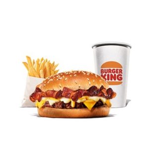 Bacon 4-Cheese Whopper Jr. Meal