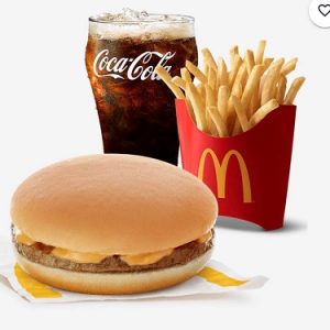 Burger McDo with Fries Small Meal