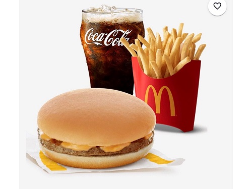Burger McDo with Fries Small Meal