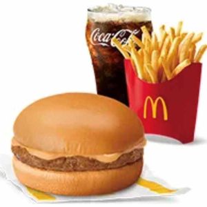 BurgerMcdo with Fries Medium Meal