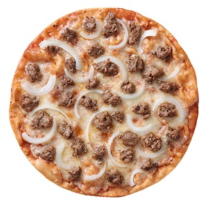 CLASSIC BEEF N' ONION PIZZA