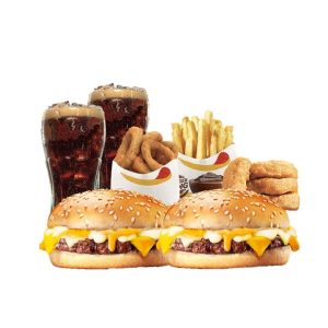 Cheesy King Feast for 2 by Burger King-