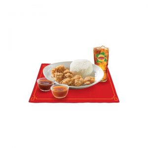 Chick 'n Sauce with Drink by Chowking