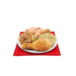 Chinese-Style Fried Chicken Lauriat by Chowking