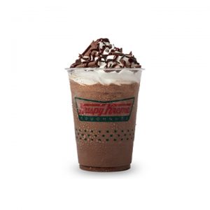 Dark Chocolate Milkshake by Krispy Kreme