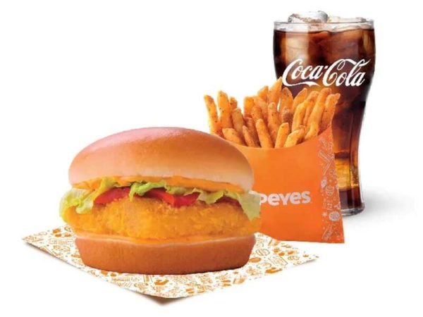 Fish Burger + Cajun Fries + Drink