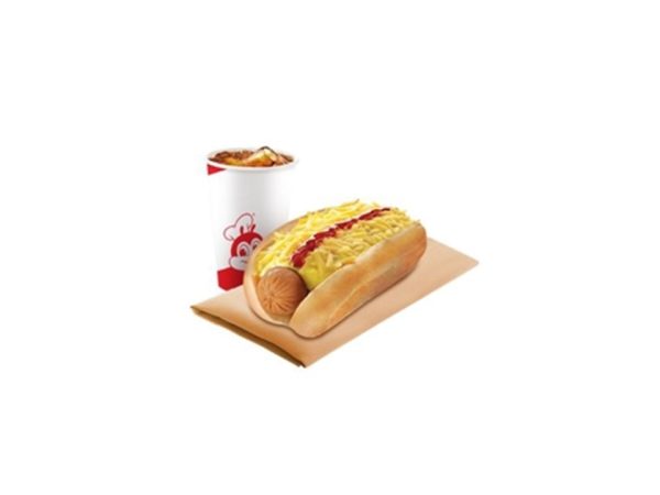 Jolly Hotdog with Drink by Jollibee