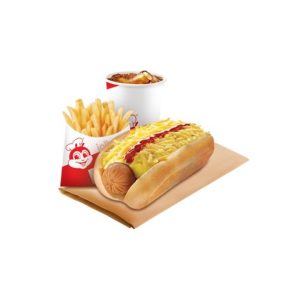 Jolly Hotdog with Fries & Drink by Jollibee