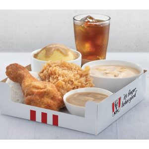 KFC 2-pc Fully Loaded Meal
