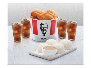 KFC 8-pc Bucket Meal with Rice and Drinks