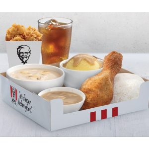 KFC Shots Fully Loaded Meal