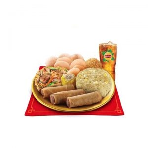 Lumpiang Shanghai Lauriat with Drink by Chowking
