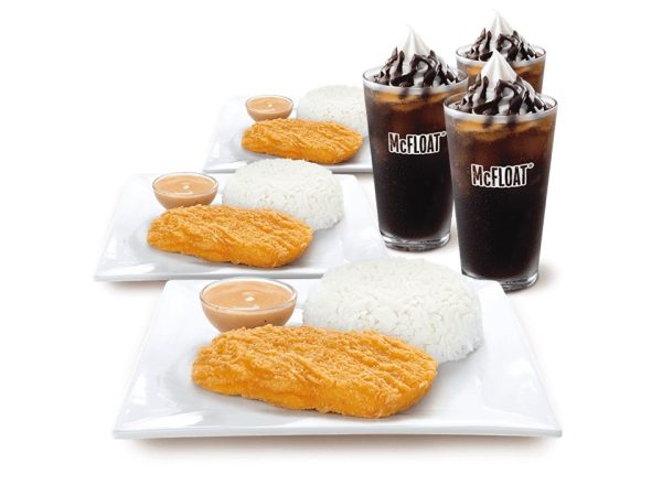 McCrispy Chicken Fillet with Coke McFloat McShare
