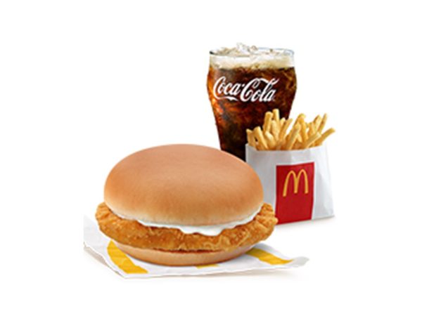 McCrispy Chicken Sandwich with Fries Small Meal