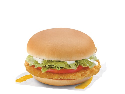 McCrispy Chicken Sandwich with Lettuce & Tomatoes Solo
