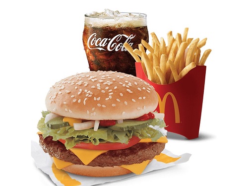 Quarter Pounder with Cheese, Lettuce, & Tomatoes Meal