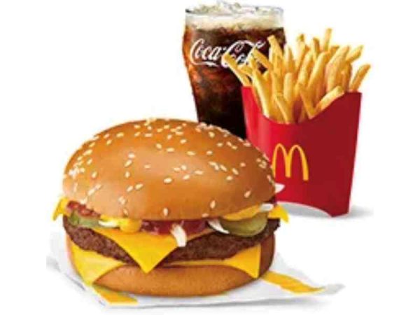 Quarter Pounder with Cheese, with Fries Medium Meal