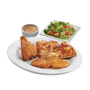 Salad Chicken N Pizza by Shakey's