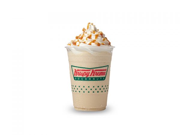 Salted Caramel Milkshake by Krispy Kreme