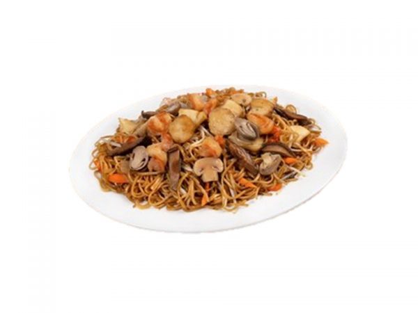 Seafood Mushroom Stir-Fry Noodles by Classic Savory