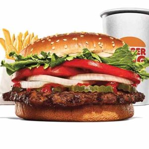 Whopper Meal- Burger King