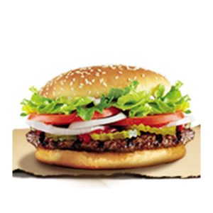 Whopper by Burger King