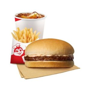 Yumburger, Fries & Drink by Jollibee