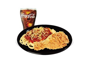 1-pc Chicken with Spaghetti (Combo)