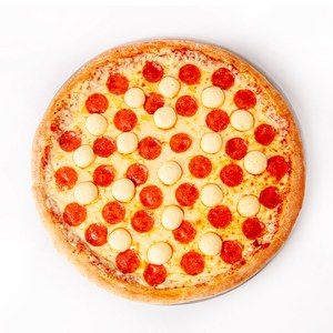18 ïnch cream cheese pizza pepperoni