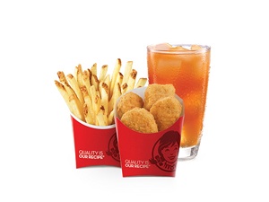 6-pc Chicken Nuggets with Fries (Combo)
