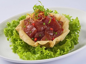 Oriental Tuna Sashimi by Gerry's Grill