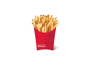 Regular Natural Cut Fries (Ala Carte)