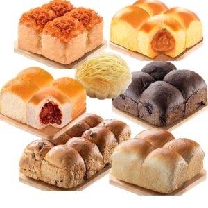 BREADS, CAKE SLICES & LOAVES