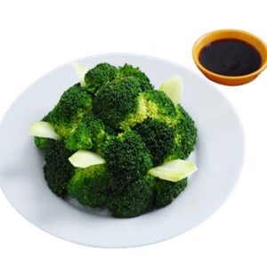 Imported broccoli flower in Oyster sauce