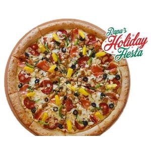Papa's Holiday Fiesta Pizza